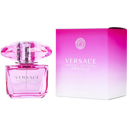 Versace Bright Crystal Absolu Eau De Parfum Spray (New Packaging) 3 oz