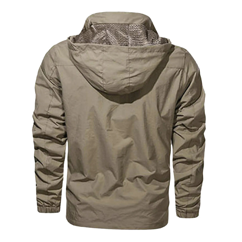 Men's Oversize Windbreaker Waterproof Jacket