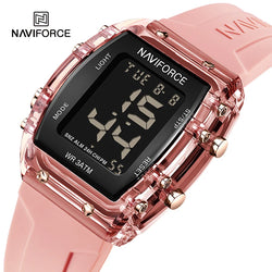 NAVIFORCE Women's LCD Digital Waterproof Watch