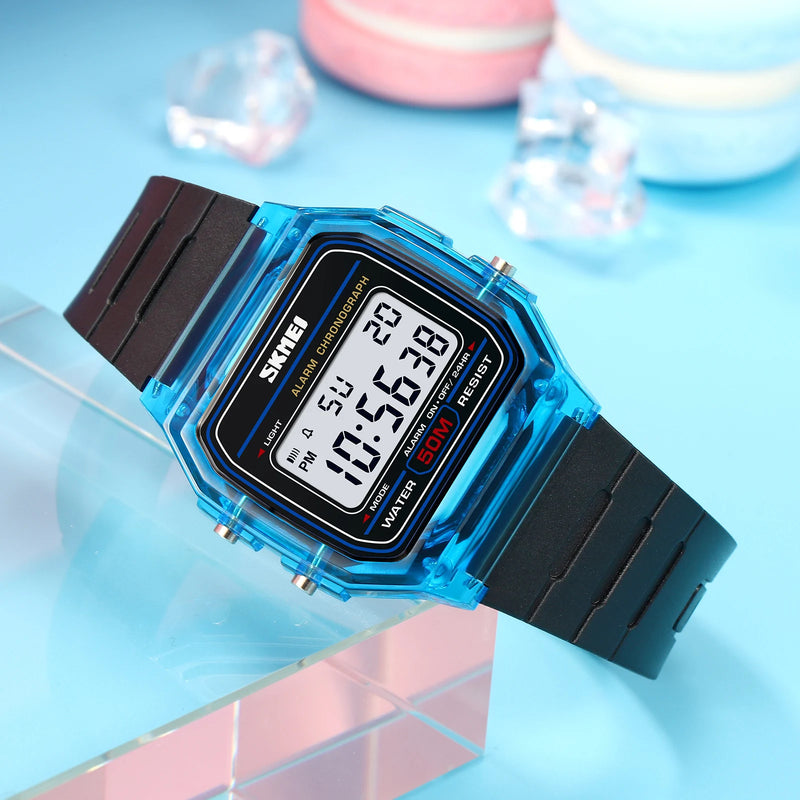 SKMEI 2056 Shockproof Digital Stopwatch Watch for Women