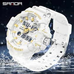 Luxury Military Quartz Watch for Men - Waterproof LED Style