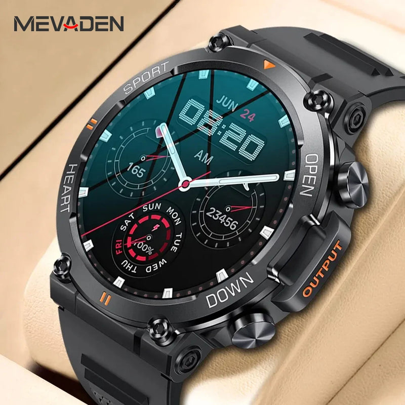 MEVADEN 1.39" HD Bluetooth Smart Watch for Men & Fitness