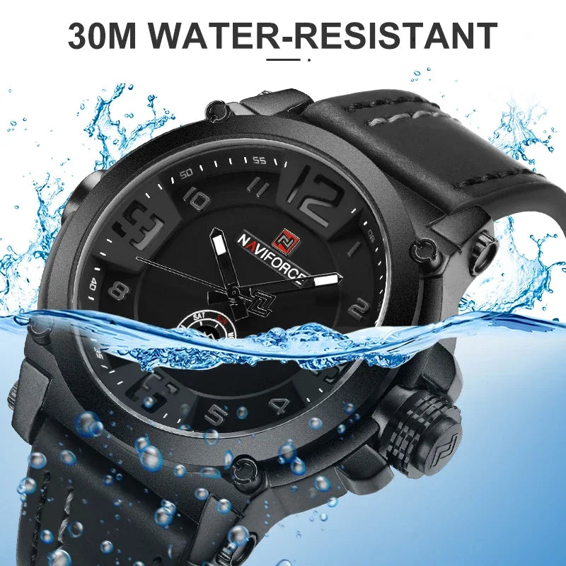 NAVIFORCE Men's Sports Military Quartz Watch