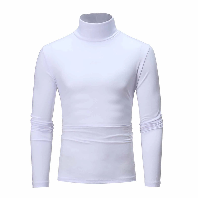 Men's Thermal Turtleneck Long Sleeve Tee